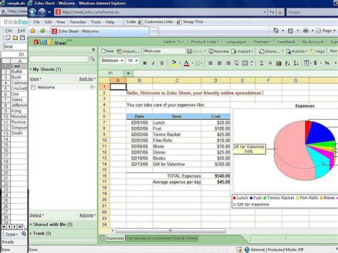 spreadshiet|Spreadsheet Programs 